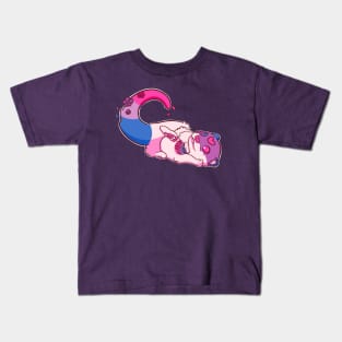 Bi Pride Otter Kids T-Shirt